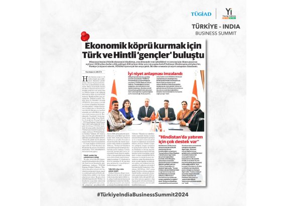 BASINDA TÜRKİYE - INDIA BUSINESS SUMMIT